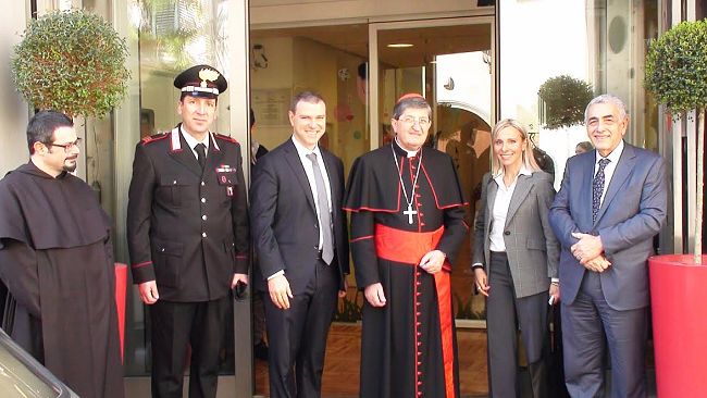 Il Cardinale Betori in visita pastorale alla Menarini