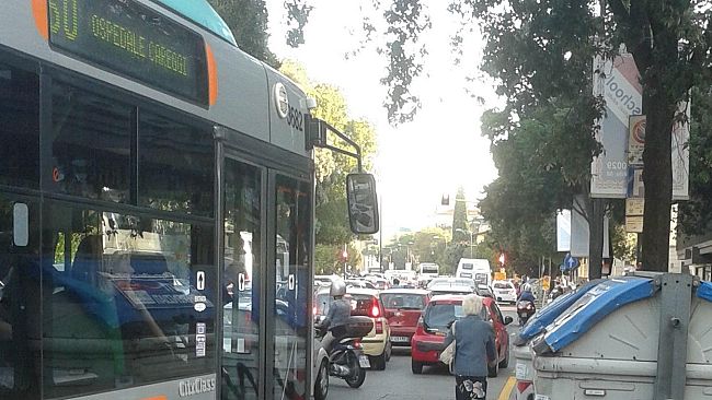 Tramvia, sensi unici e deviazioni, si è ristretta Firenze