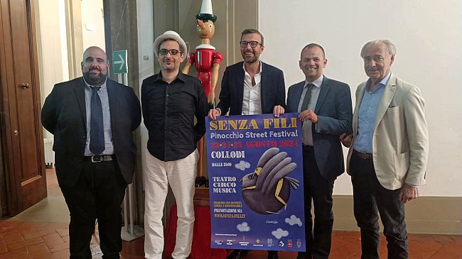In Regione la presentazione del ‘Pinocchio Street Festival’