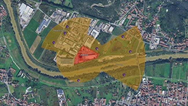 ​Incendio Delca Energy: gli inquinanti da quel fumo nero