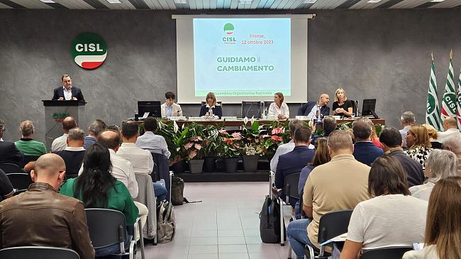 Cisl Toscana: oggi l'Assemblea organizzativa