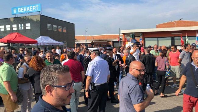 Bekaert, Figline chiama Roma: in attesa della cassa integrazione promessa dal Governo