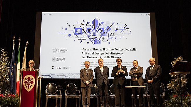 L'Inaugurazione dell'Anno accademico del Politecnico delle Arti