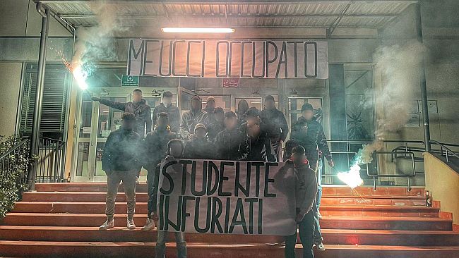 Meucci occupato dagli studenti