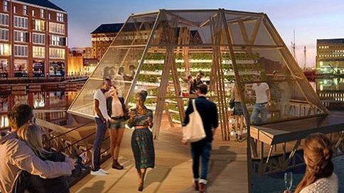 Toscana presenta ad Expo la serra che galleggia sul mare