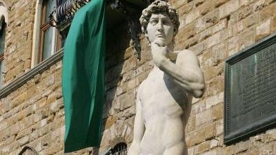 Iran: un drappo verde a Palazzo Vecchio