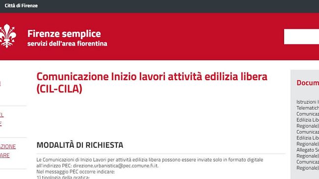 Blocco dei cantieri edili: effetti limitati al solo Centro storico