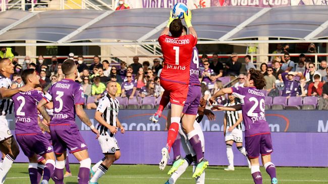 Fiorentina perde con l'Udinese e si allontana dall’Europa