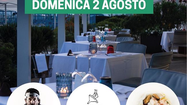 Una cena gourmet il 2 agosto al Marechiaro di Forte dei Marmi