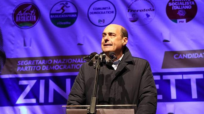 Campagna elettorale del PD, apertura con il segretario Nicola Zingaretti