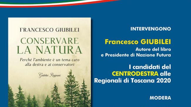 “Conservare la Natura”, il nuovo libro di Francesco Giubilei