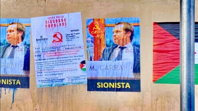 Meyer, manifesti contro Carrai