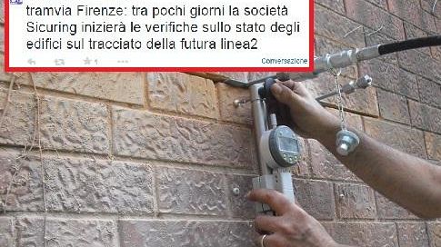 Tramvia, in arrivo i testimoniali nei palazzi a rischio