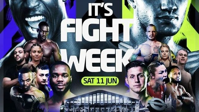 Fabio Turchi alla Wembley Arena di Londra per affrontare Riakporhe