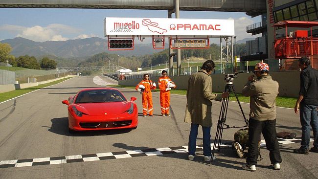 Il Mr Bean indiano all'Autodromo del Mugello