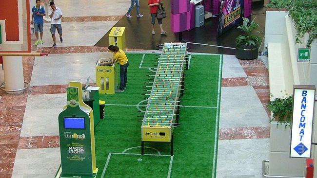 Calcio Balilla 11 contro 11 a I Gigli