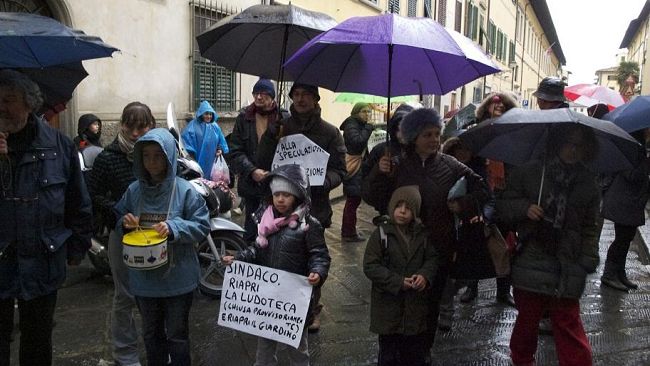 Manifestazione giardino-ludoteca Nidiaci, 16 gennaio 16.30 in via della Chiesa