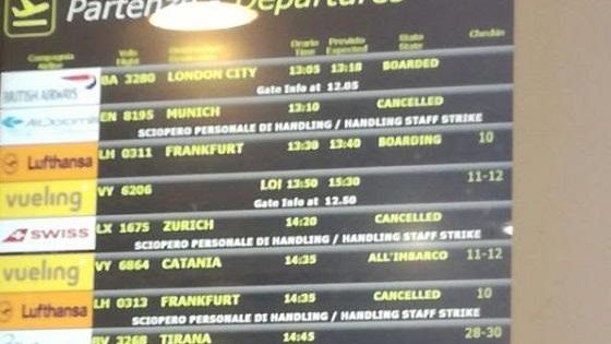 Coronavirus: filtri in aeroporto per i voli extra-Ue