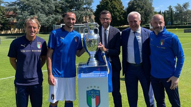 Pegaso d'Oro alla Nazionale Campione d'Europa