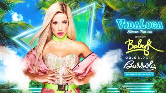 Baby K @ Vida Loca alla Bussola Versilia