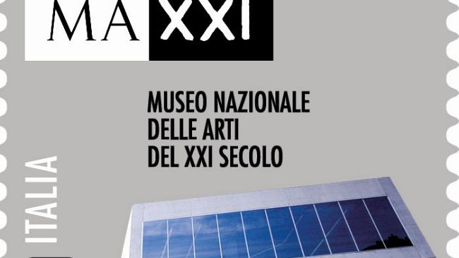 Poste: francobollo su MAXXI, Museo nazionale delle arti
