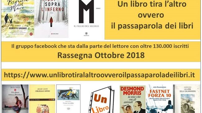Dalla parte del lettore: I libri più letti e commentati di ottobre