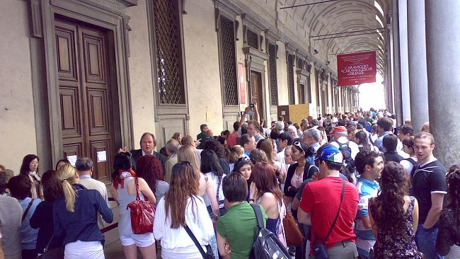 Caos agli Uffizi