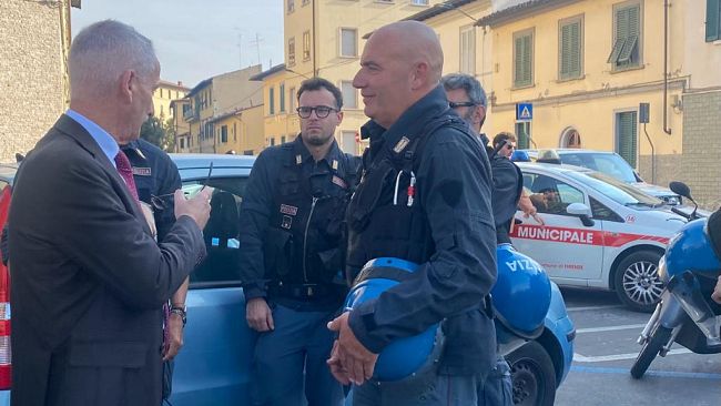Firenze: servizi straordinari delle forze dell'ordine