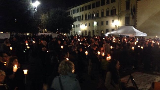 Firenze, omaggio a Giovanni Falcone