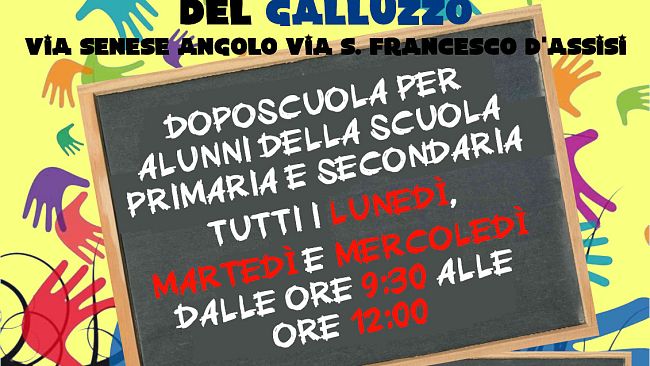 Galluzzo, arriva il Doposcuola Estivo Gratuito