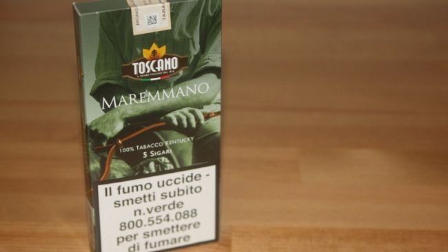 Sigari: il Toscano Maremmano