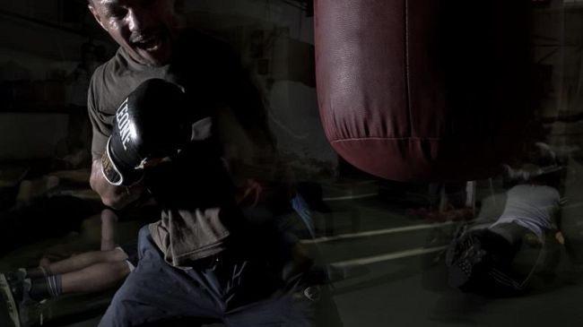 Leonard Bundu fotografato da David Andre Weiss a Palazzo Vecchio
