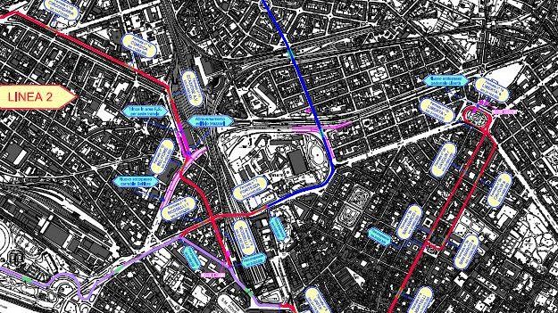 Il passaggio dal Duomo della Linea 2