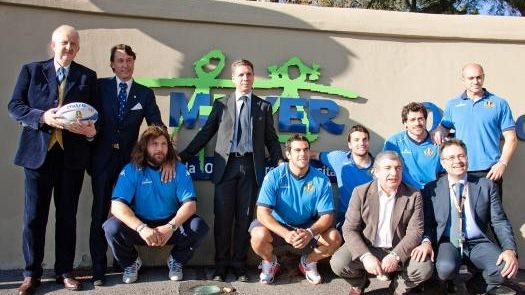 Gli azzurri di Mallett in visita al Meyer