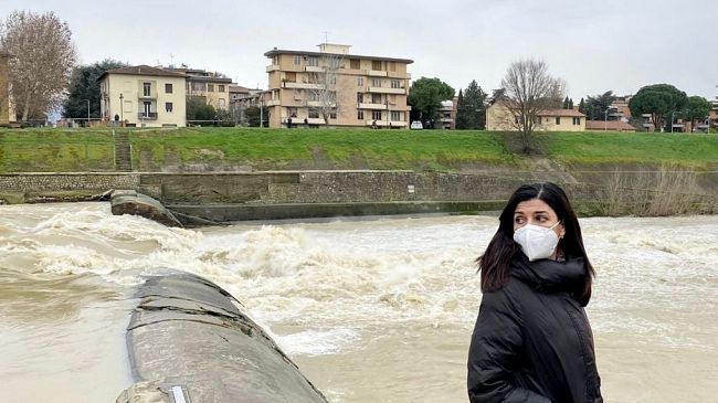 Isolotto: crollata la briglia sull'Arno