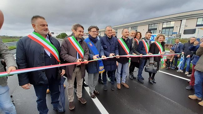 Asse viario Firenze-Prato: inaugurato il ponte sull'A1