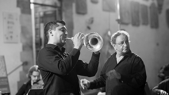 La musica dell'Italian brass week comunque