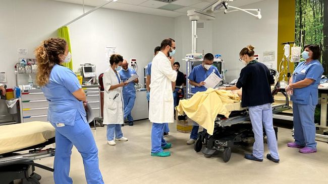 Sepsi e shock settico, simulazione all'ospedale di Ponte a Niccheri