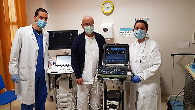 Un ecografo, 4 monitor e 4 telemetrie ecg per S. Maria Nuova