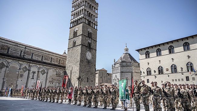 183° reggimento 'Nembo': con orgoglio i paracadutisti di Pistoia