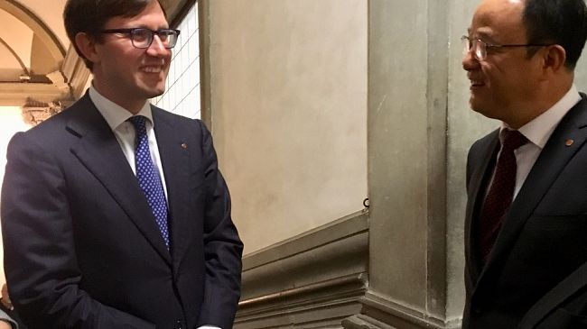 Esaote, Nardella incontra il nuovo presidente Wu Guangming  