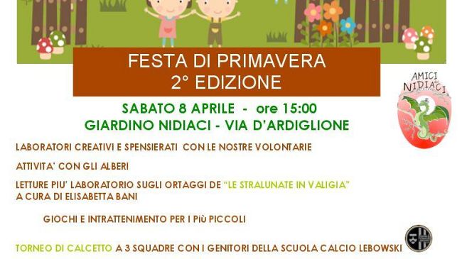 Festa primavera al Nidiaci Oltrarno