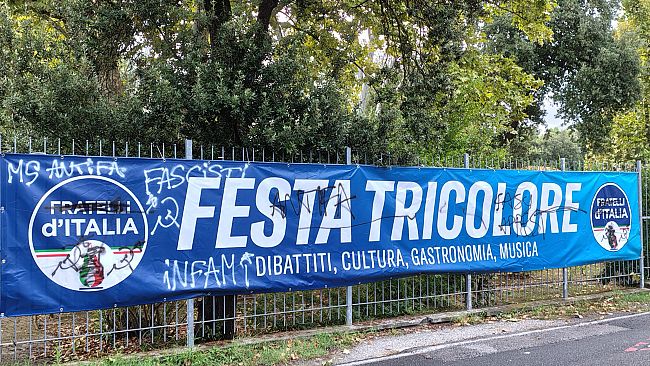 Targa danneggiata in Piazza Dalmazia: la Polizia identifica l'autore