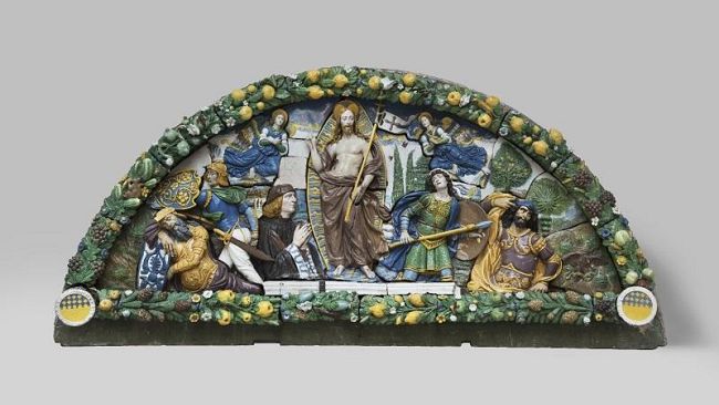 Torna al Bargello la lunetta Antinori di Giovanni della Robbia
