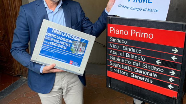 Ufficio postale di via Centostelle: 3.000 firme al sindaco Nardella