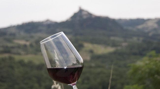 Con un calice di vino ed il naso all’insù