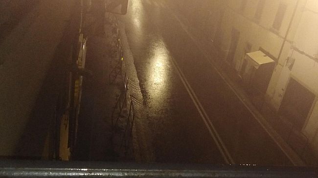 Galluzzo, nubifragio nella notte: fulmini e acqua a catinelle