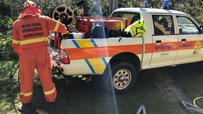 Incendio in Mugello, chiesti rinforzi per la notte