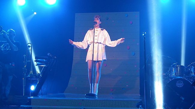 Ieri sera Nina Zilli in concerto al Viper