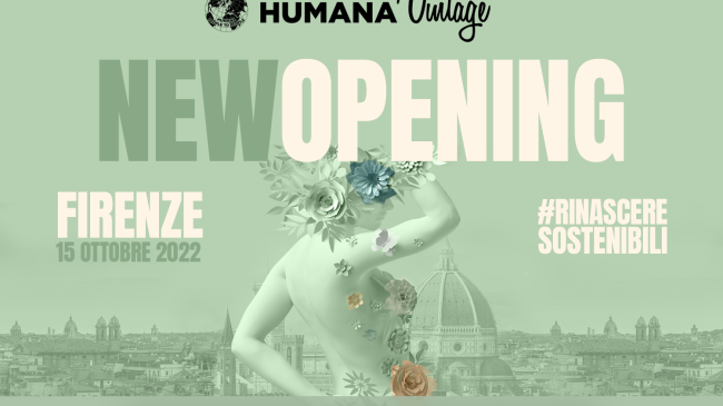Lo shopping sostenibile di Humana Vintage arriva a Firenze